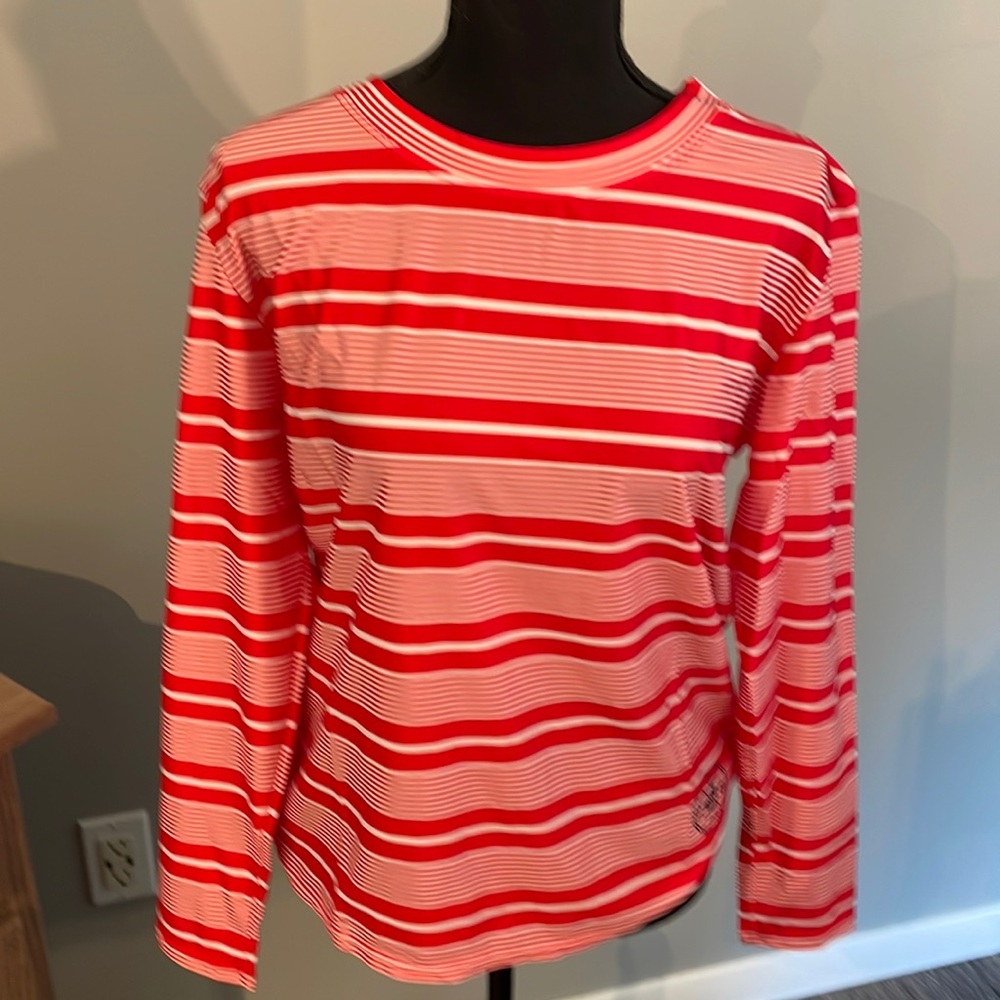 Beachcombers coastal threads swim shirt size large